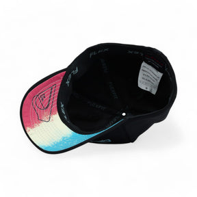 Boné QuikSilver Flex Preto Gradient degradê