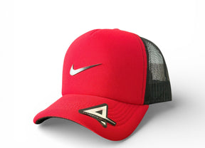 Boné Trucker Nike Básico Vermelho