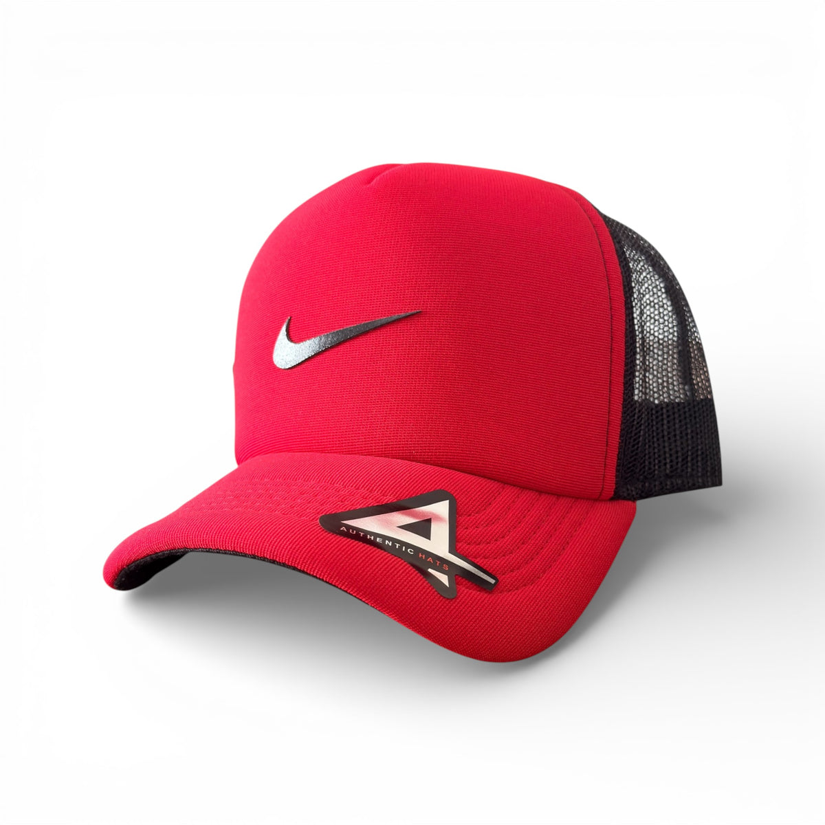 Boné Trucker Nike Básico Vermelho