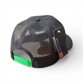 Boné Trucker Bandeira Do Brasil Preto