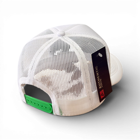 Boné Trucker Bandeira Do Brasil Branco