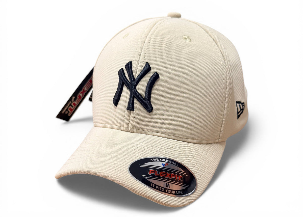 Boné Flex SnapBack New Era Bege e Preto