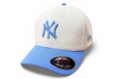 Boné New Era Flex Branco e Azul