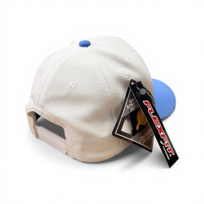 Boné New Era Flex Branco e Azul
