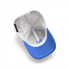 Boné New Era Flex Branco e Azul