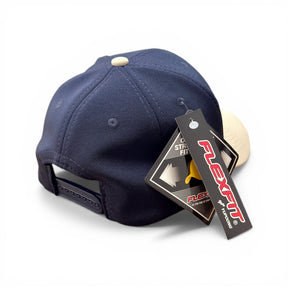 Boné Flex SnapBack New Era Azul Marinho e Off