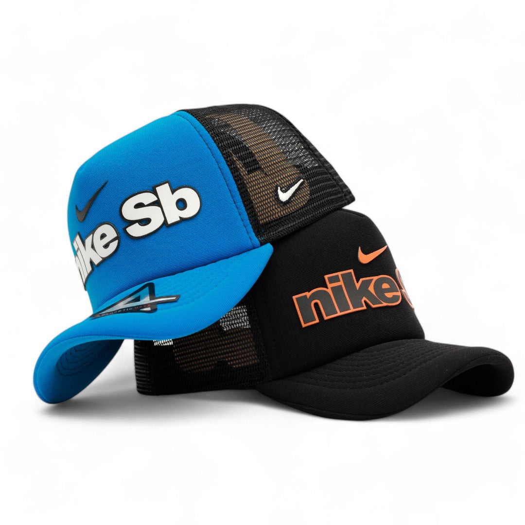 Boné Trucker Nike Sb Preto