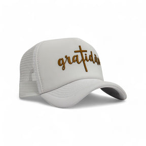 Boné Trucker Gratidão Gold