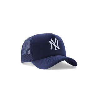 Boné Trucker New Era Azul marinho e Branco