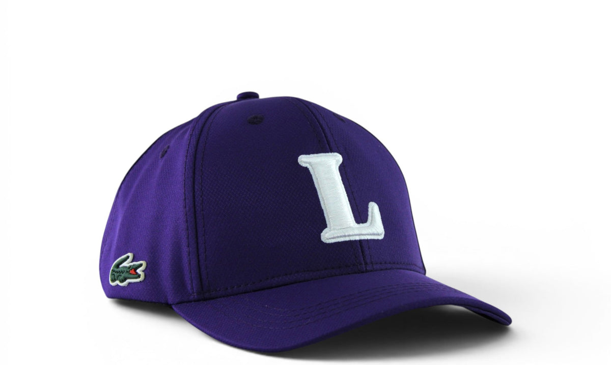 Boné Lacoste de Beisebol com Bordado 3D Roxo