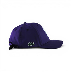 Boné Lacoste de Beisebol com Bordado 3D Roxo