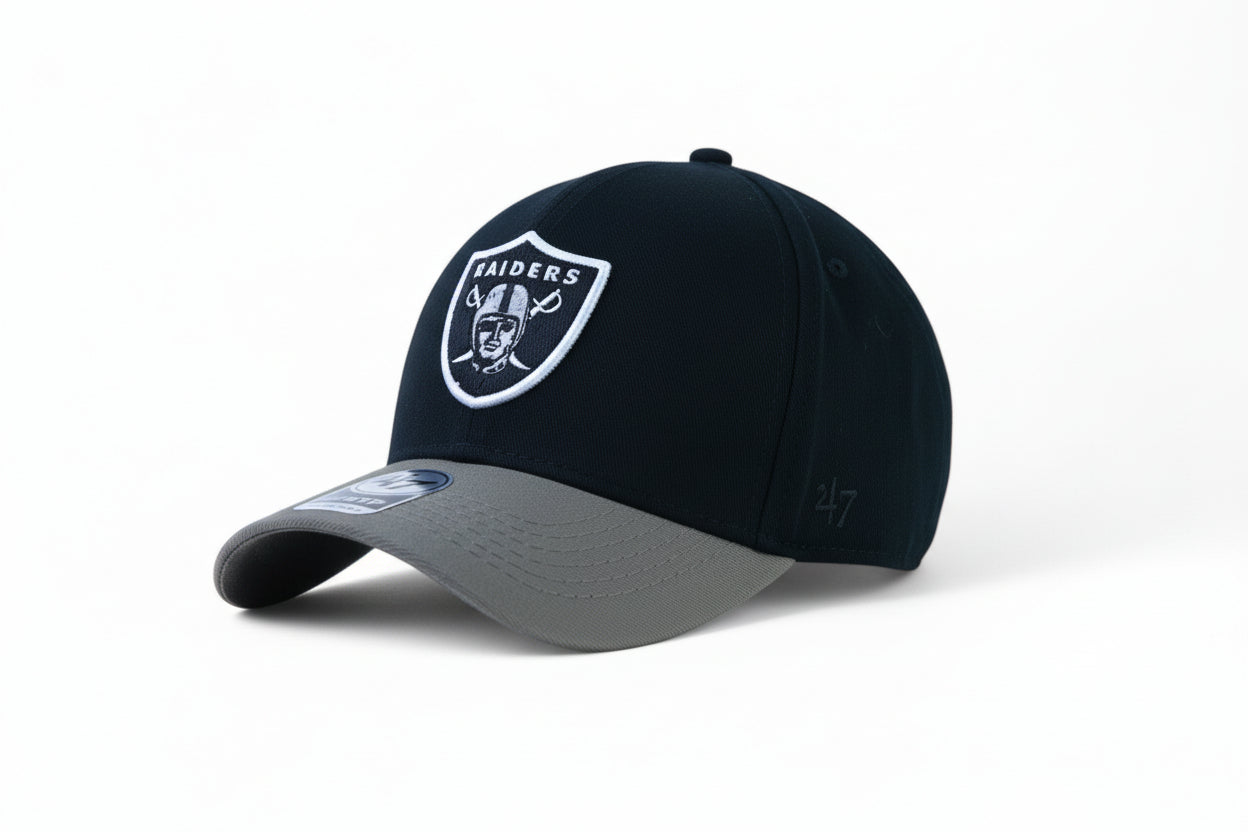 Boné Raiders NBA Preto