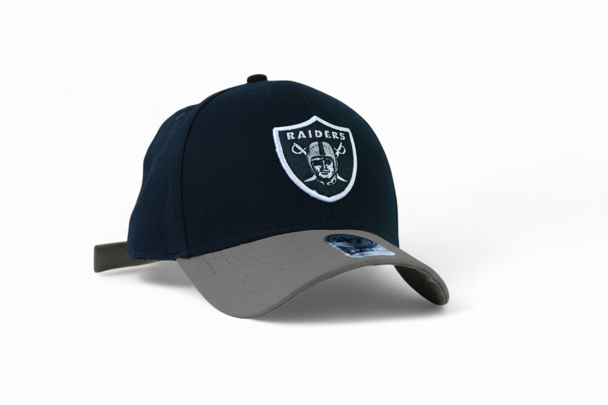 Boné Raiders NBA Preto