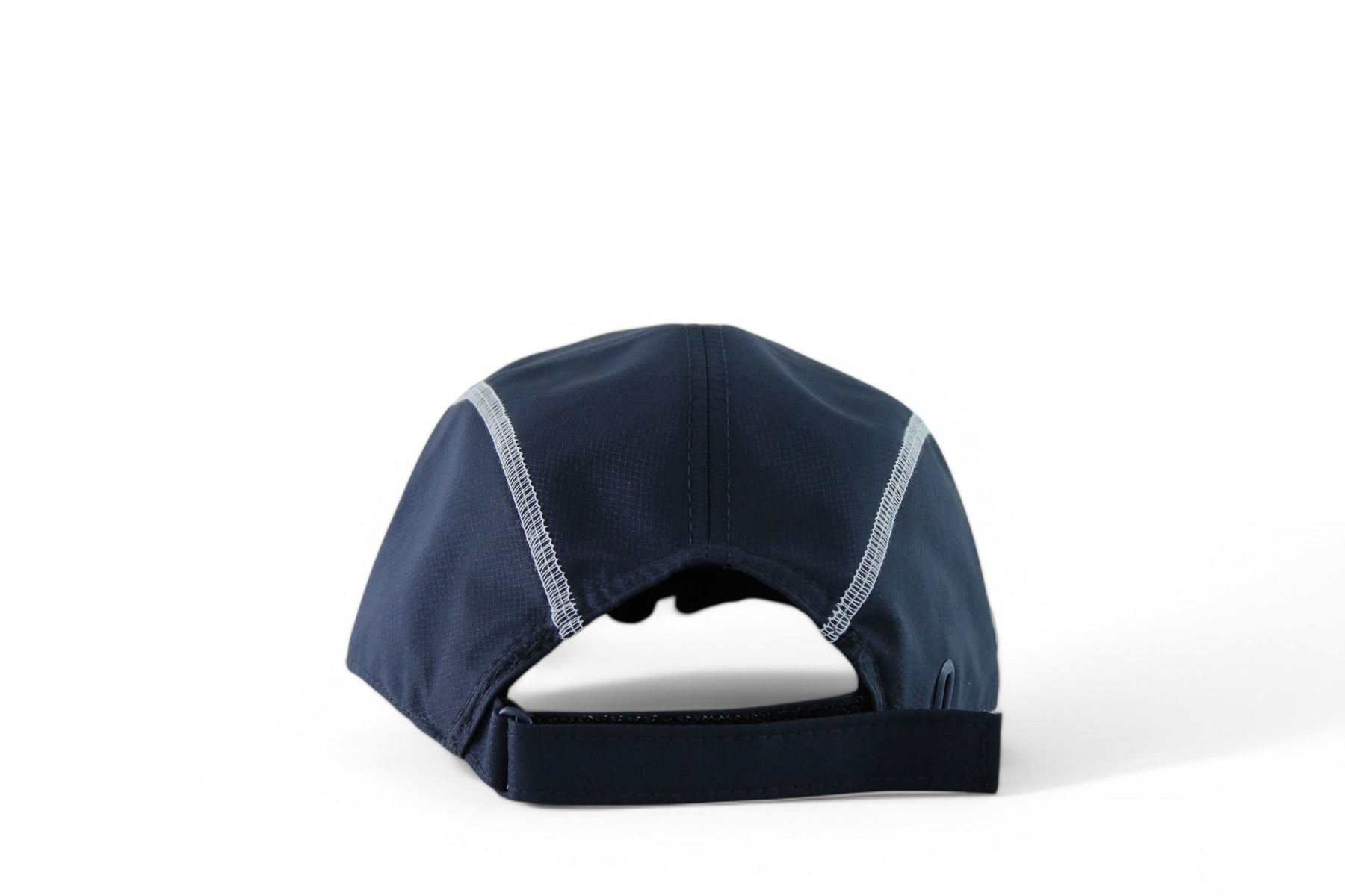 Boné Lacoste Esportivo Leve em Tecido Tafetá com Padrão Diamante Azul marinho