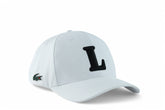 Boné Lacoste de Beisebol com Bordado 3D Branco