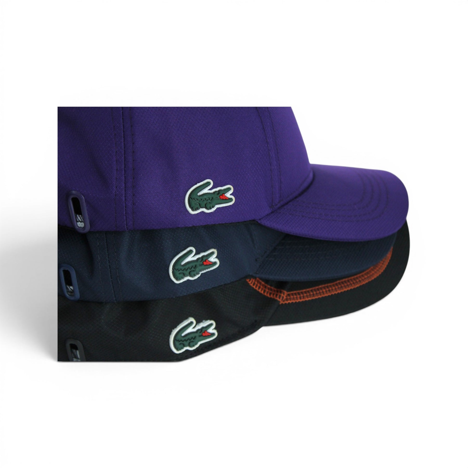 Boné Lacoste de Beisebol com Bordado 3D Roxo