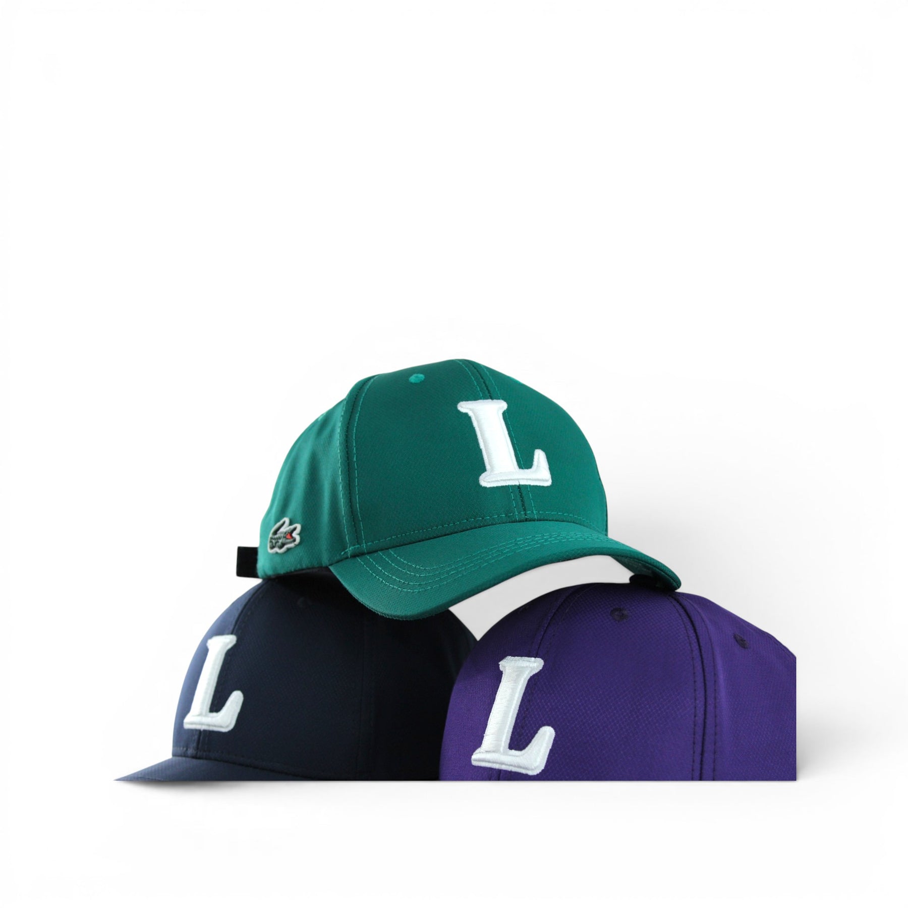 Boné Lacoste de Beisebol com Bordado 3D Roxo