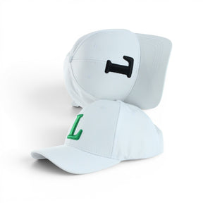 Boné Lacoste de Beisebol com Bordado 3D Branco