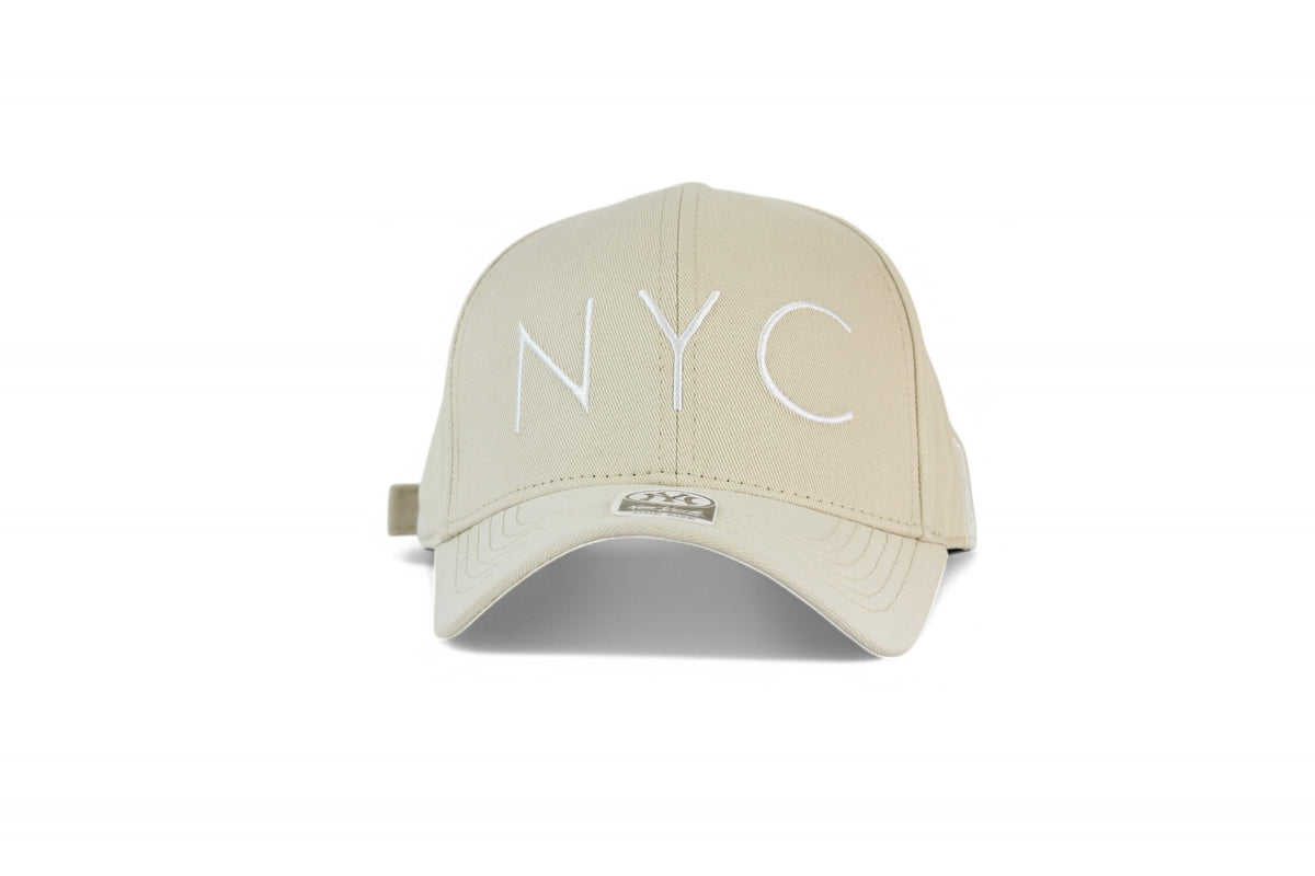 Boné 9FORTY NYC New York City Beje Claro