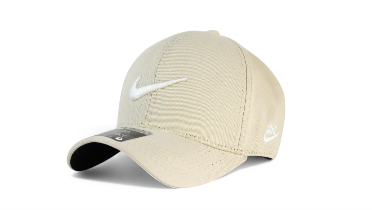 Boné Logo Nike Bordado Bege Claro