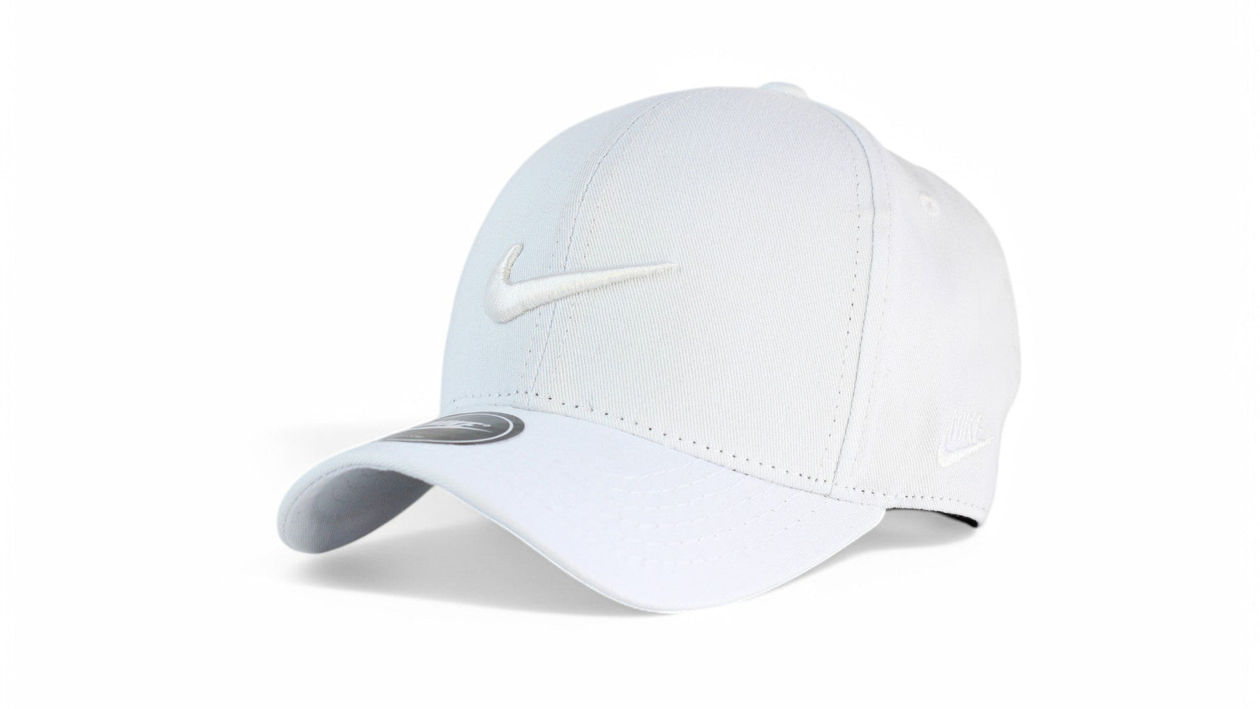 Boné Logo Nike Bordado Branco