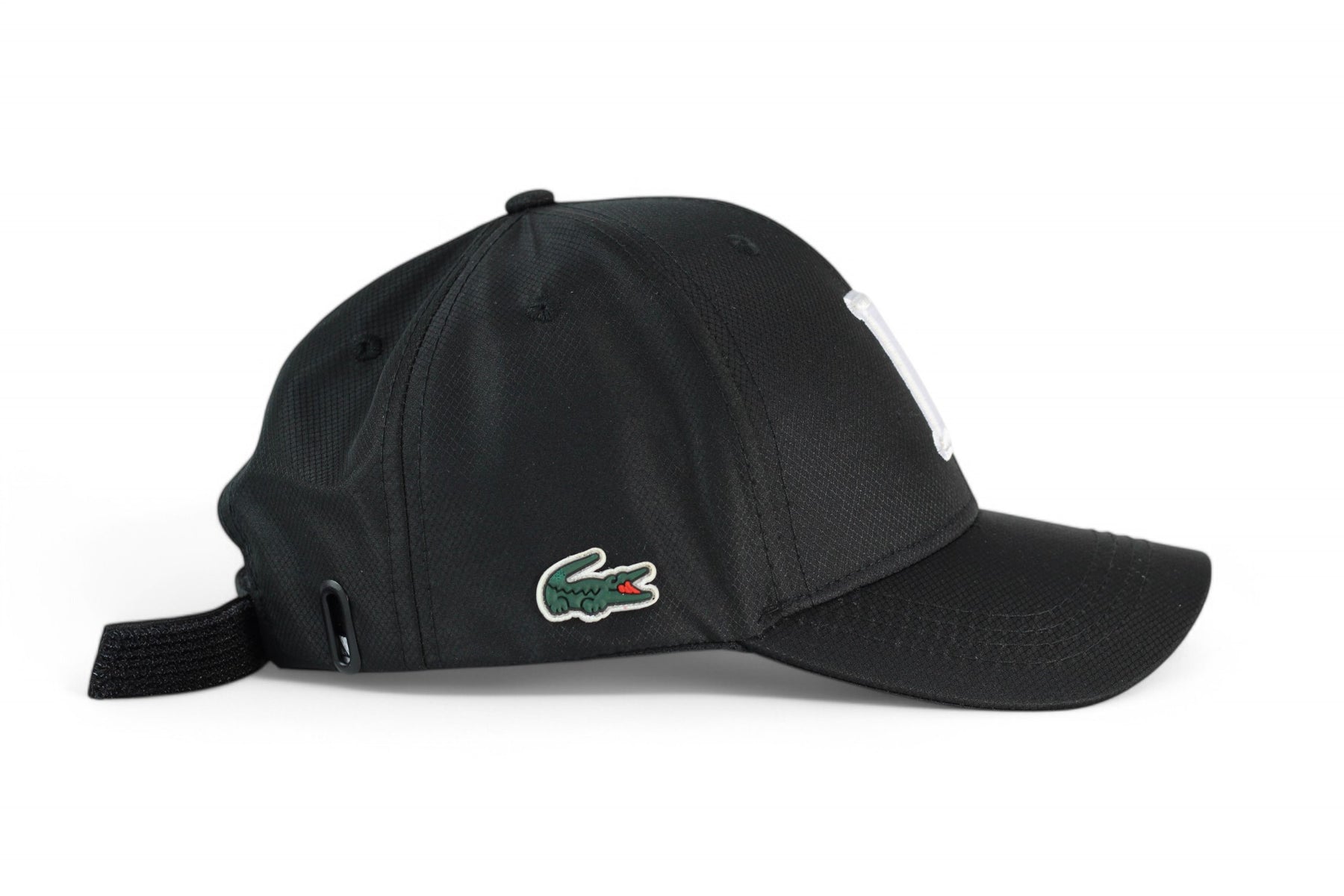 Boné Lacoste de Beisebol com Bordado 3D Preto