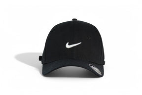 Boné Logo Nike Bordado Preto e Branco