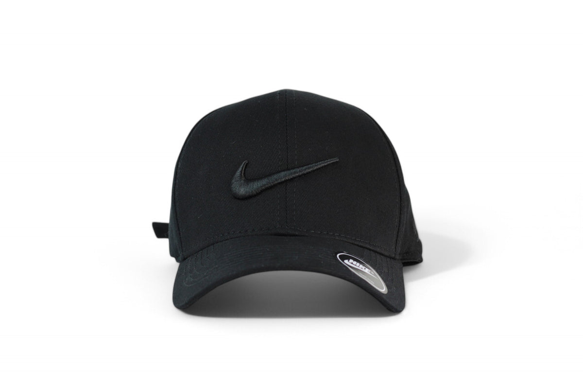 Boné Logo Nike Bordado Preto