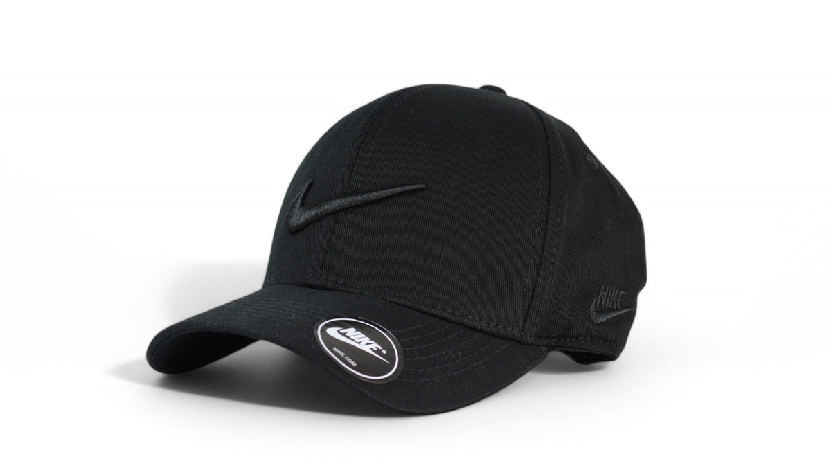 Boné Logo Nike Bordado Preto