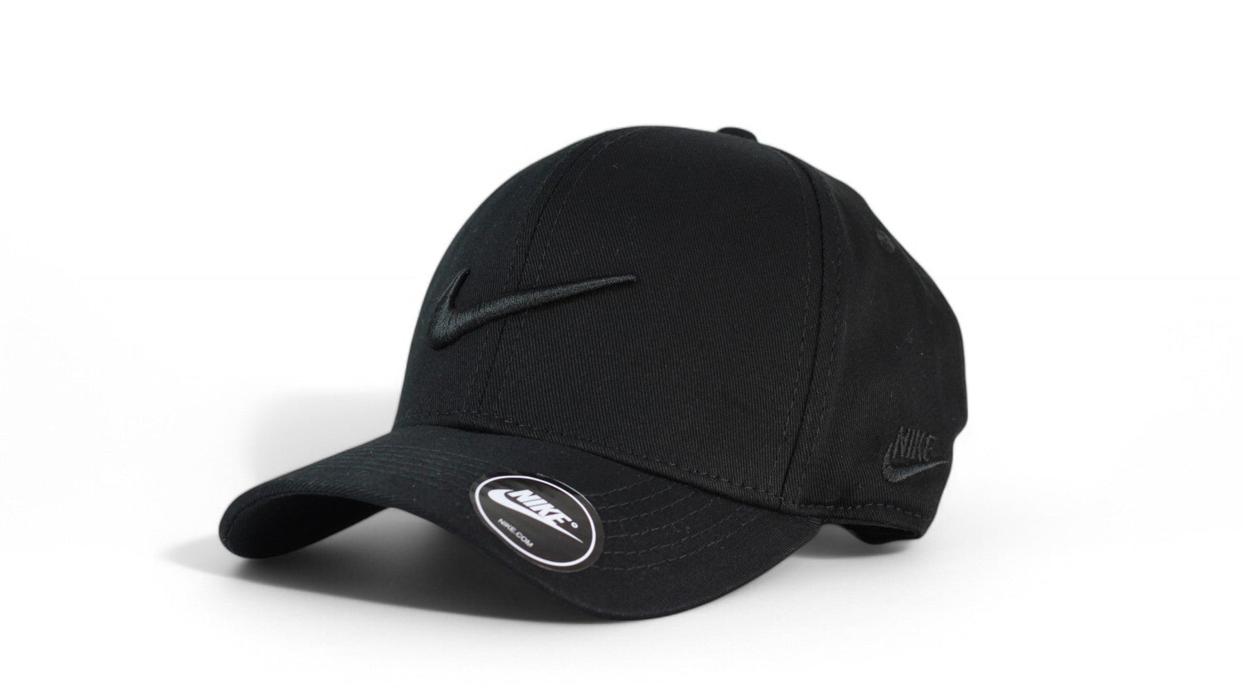 Boné Logo Nike Bordado Preto