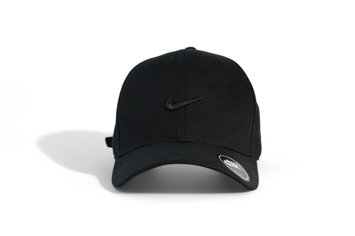 Boné Logo Nike Bordado Preto
