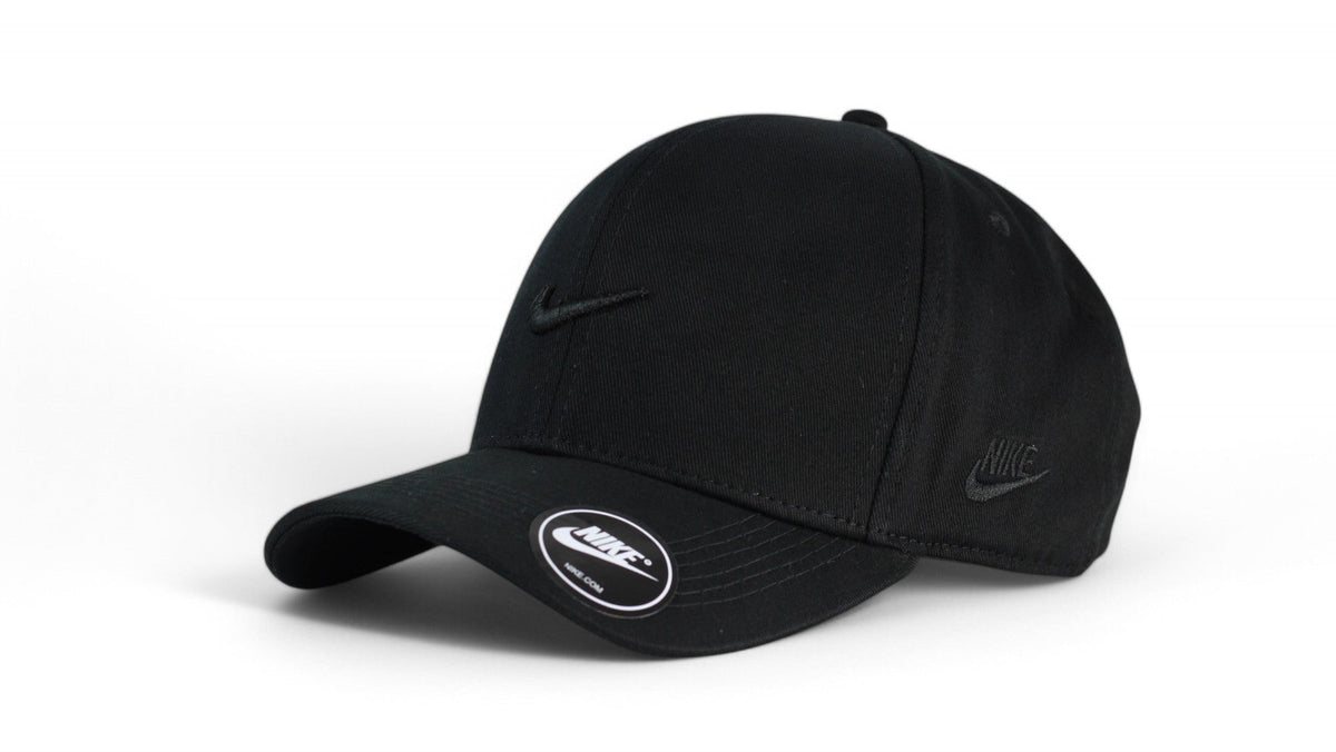 Boné Logo Nike Bordado Preto