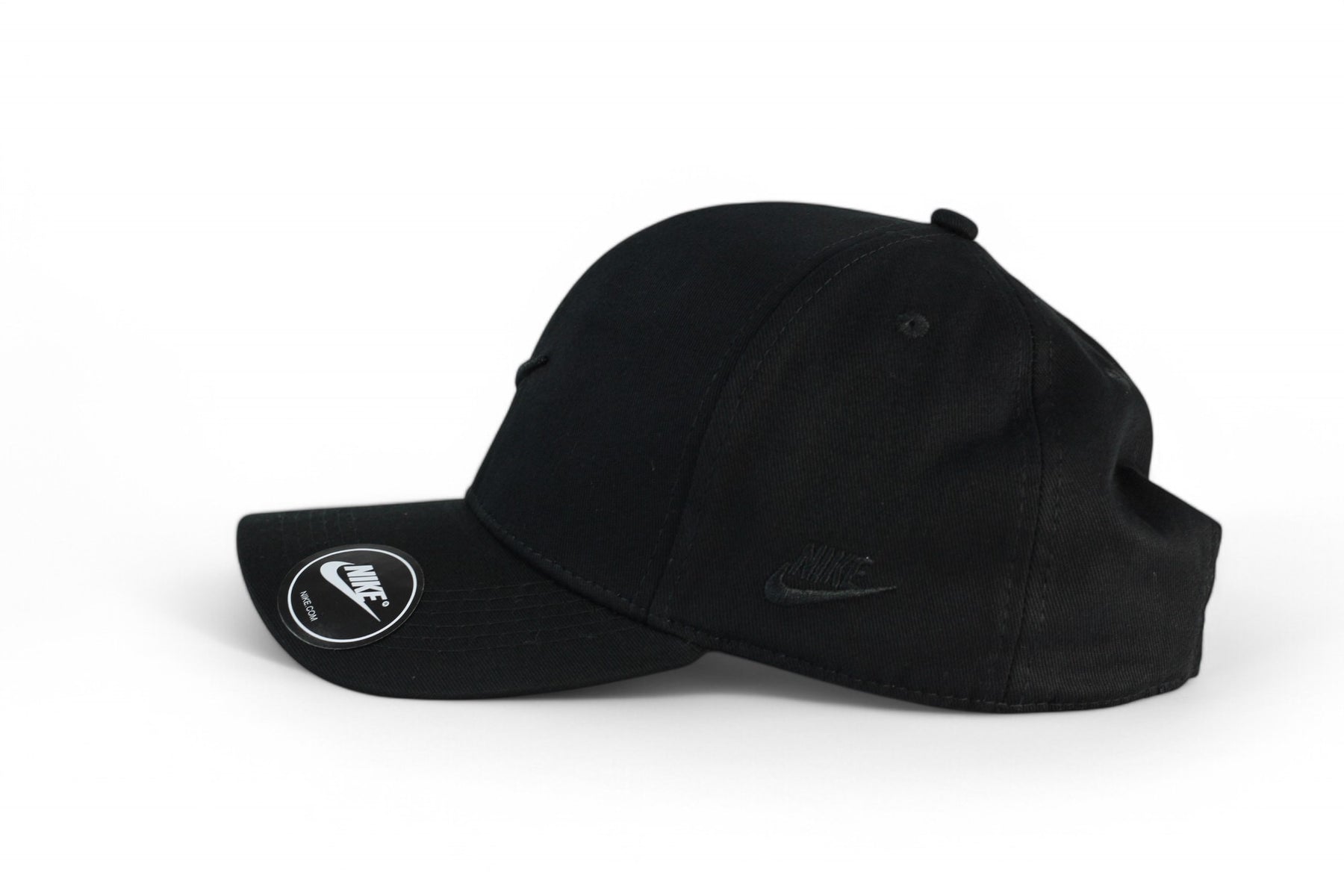 Boné Logo Nike Bordado Preto