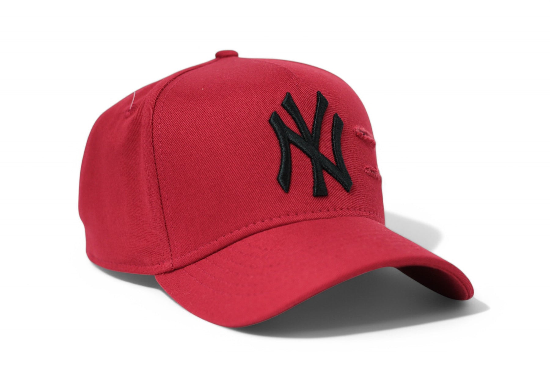 Boné New Era MLB New York Yankees Destroyed Vermelho e Preto