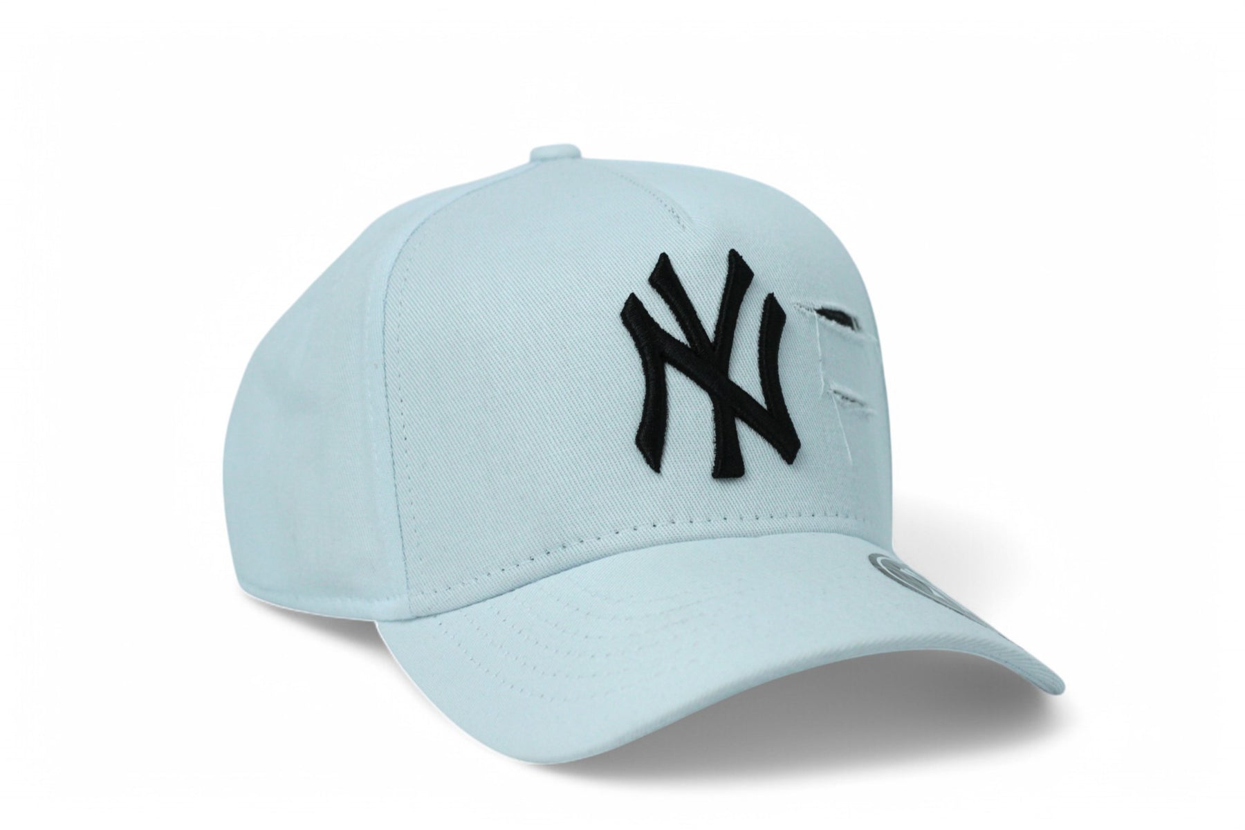 Boné New Era MLB New York Yankees Destroyed Branco e Preto
