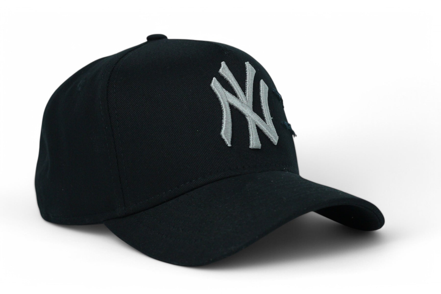 Boné New Era MLB New York Yankees Destroyed Preto e Prata