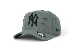 Boné New Era MLB New York Yankees Destroyed Cinza escuro