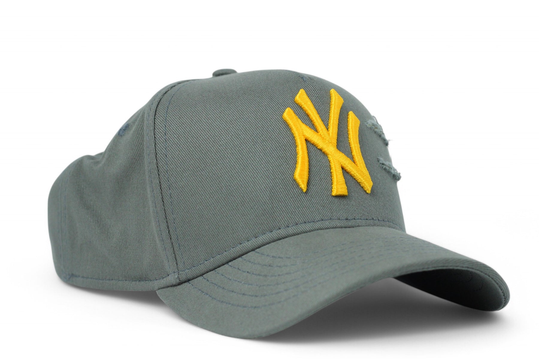 Boné New Era MLB New York Yankees Destroyed Cinza e Amarelo