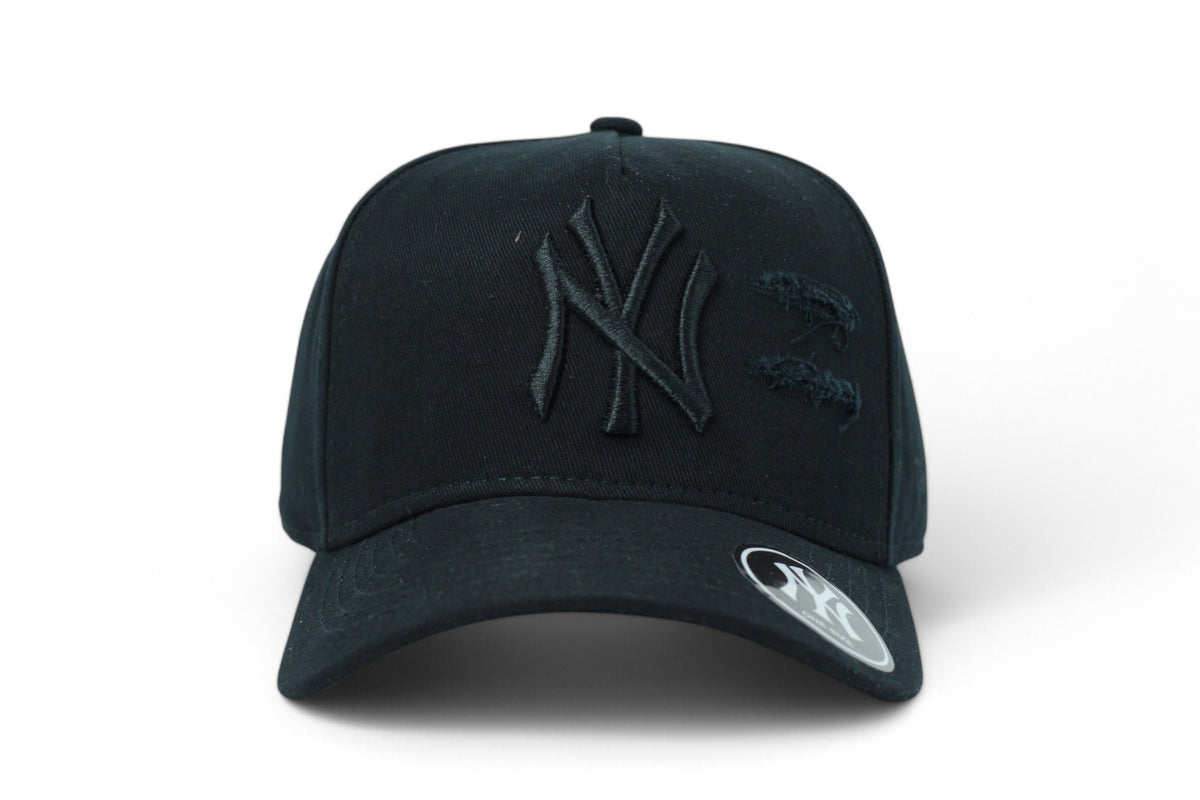 Boné New Era MLB New York Yankees Destroyed Preto