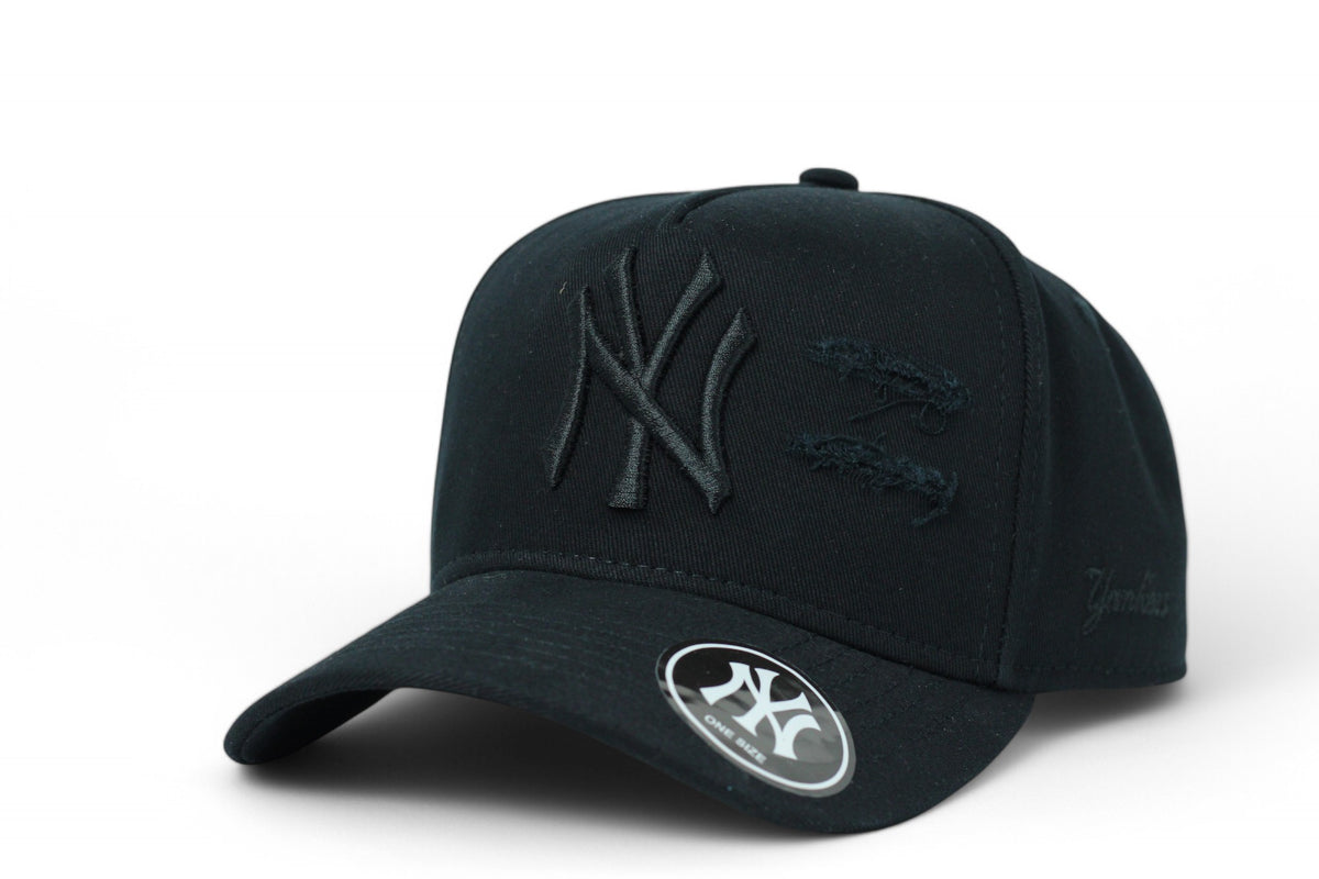 Boné New Era MLB New York Yankees Destroyed Preto