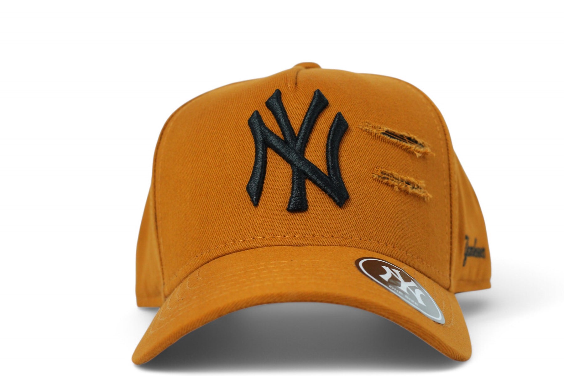 Boné New Era MLB New York Yankees Destroyed Laranja e Preto