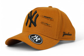 Boné New Era MLB New York Yankees Destroyed Laranja e Preto