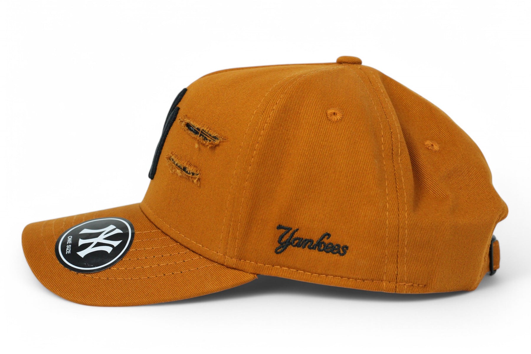 Boné New Era MLB New York Yankees Destroyed Laranja e Preto