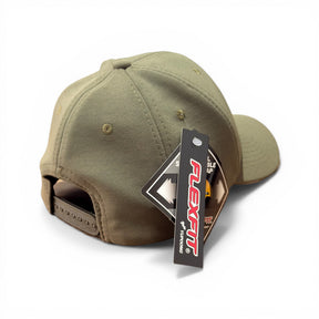 Boné New Era Flex Verde e caqui