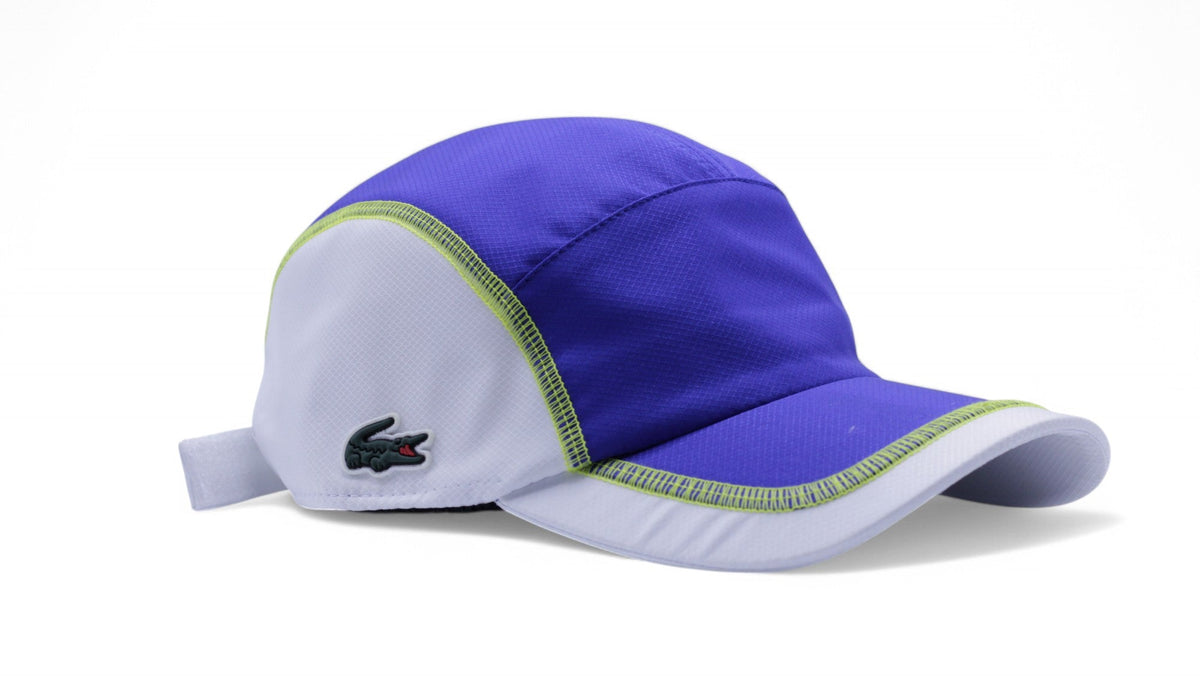 Boné Lacoste de Beisebol com Bordado Azul e Bracon