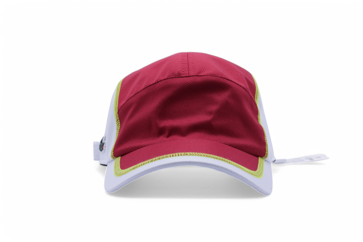 BONÉ Lascoste sport vermelho com borda branca