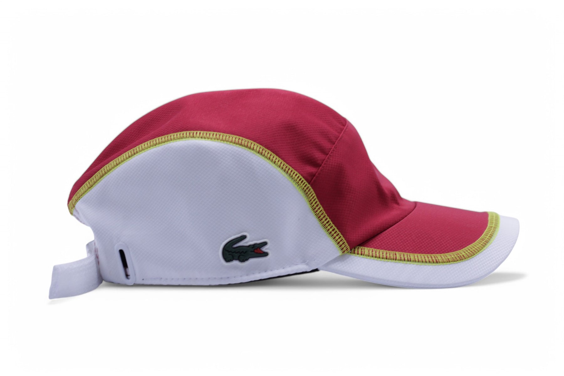 BONÉ Lascoste sport vermelho com borda branca