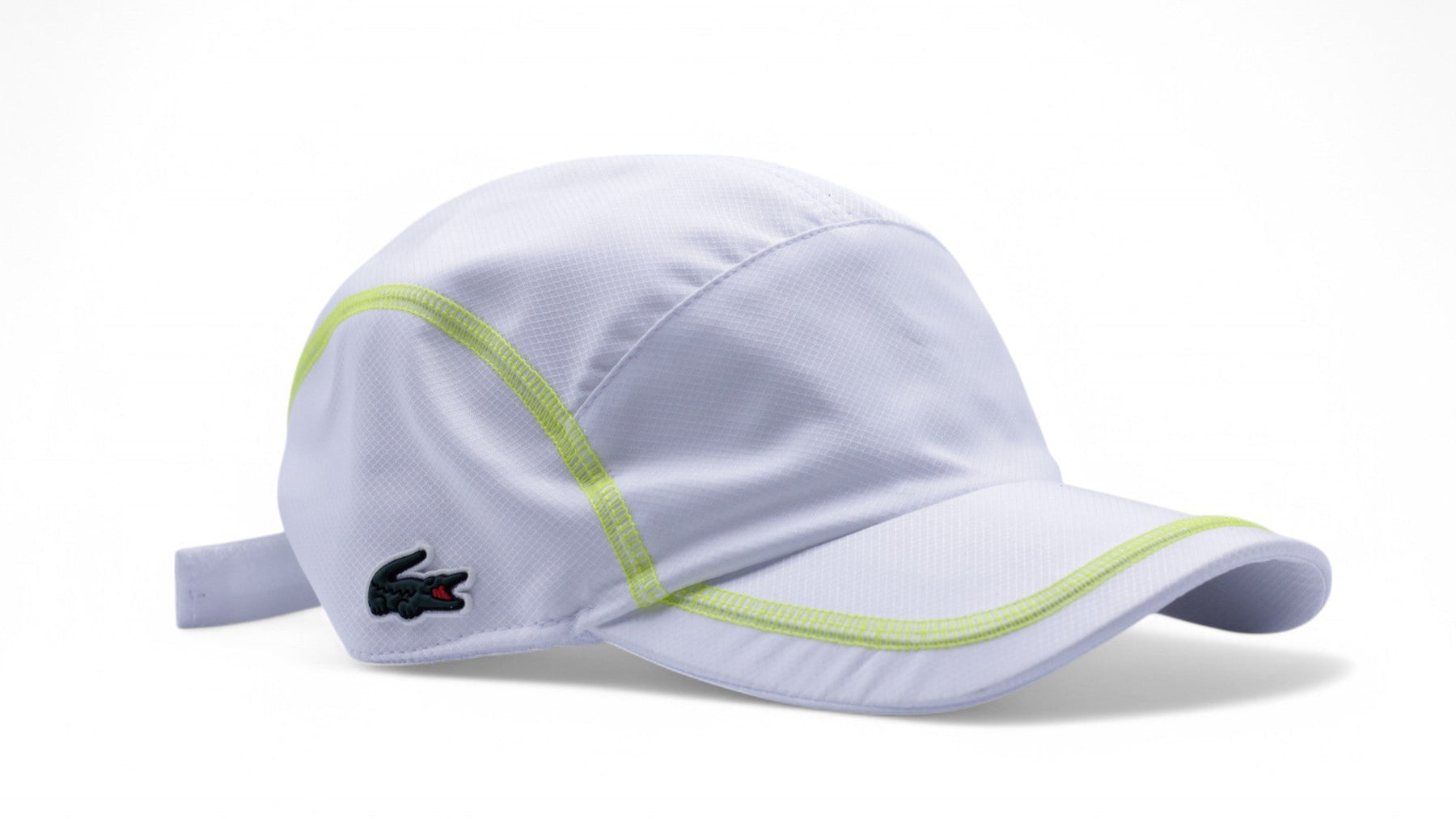 Boné Lacoste de Beisebol com Bordado 3D Branco