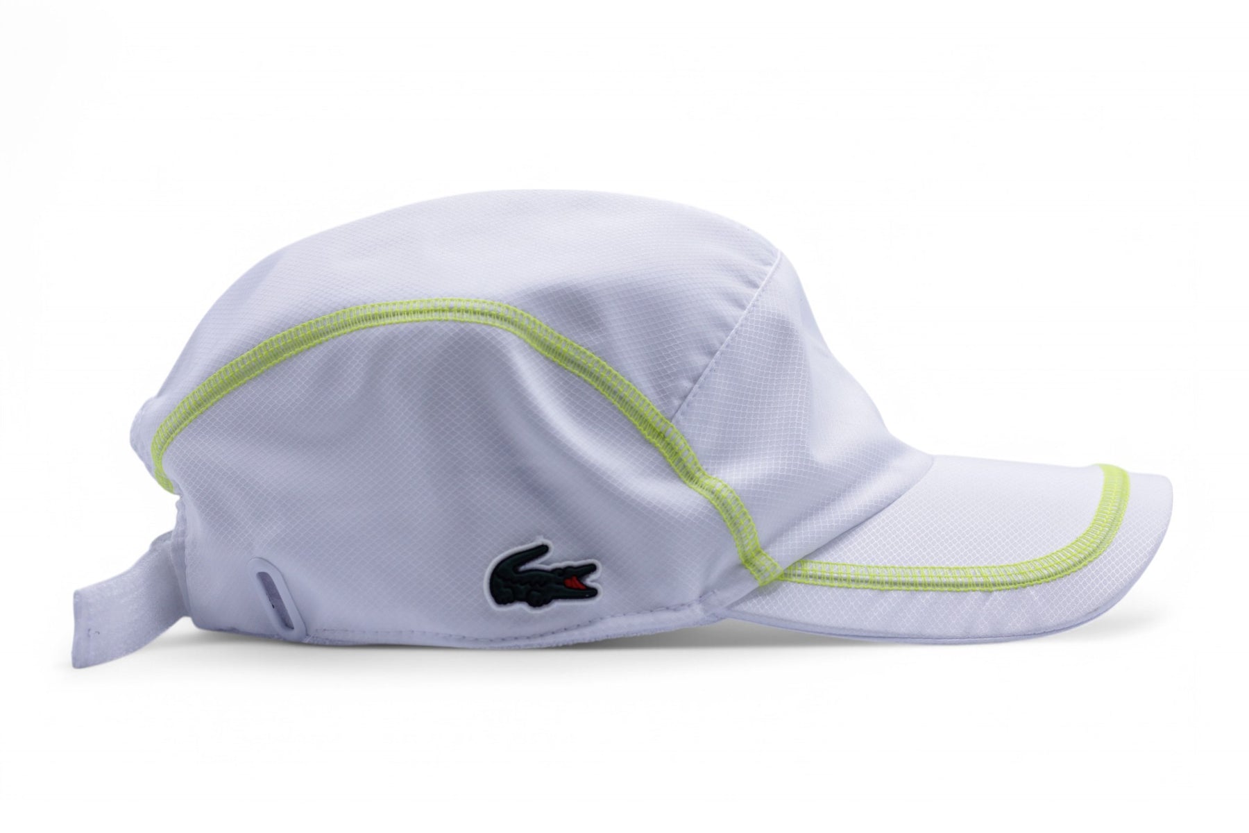 Boné Lacoste de Beisebol com Bordado 3D Branco