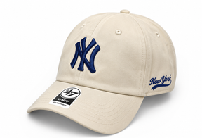 Boné New Era Dad Hat Bege e Azul